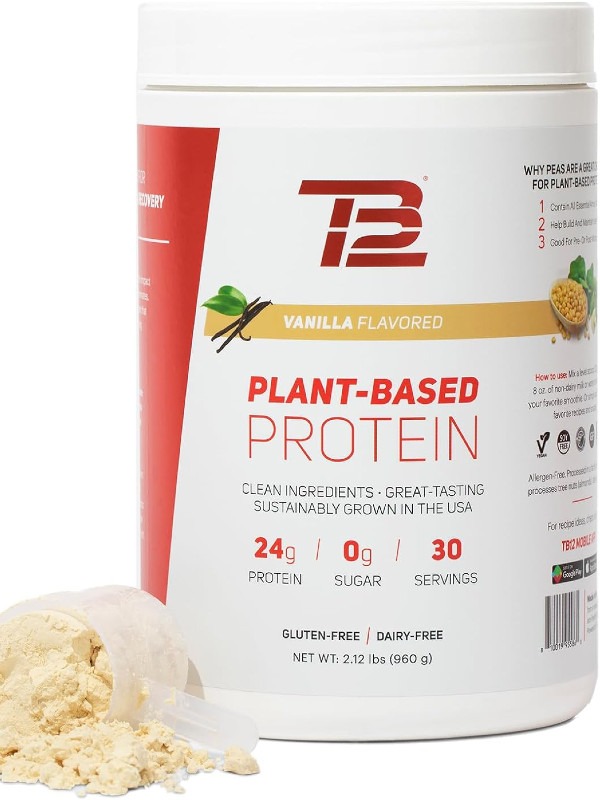 TB12 Plant Based Protein Powder by Tom Brady